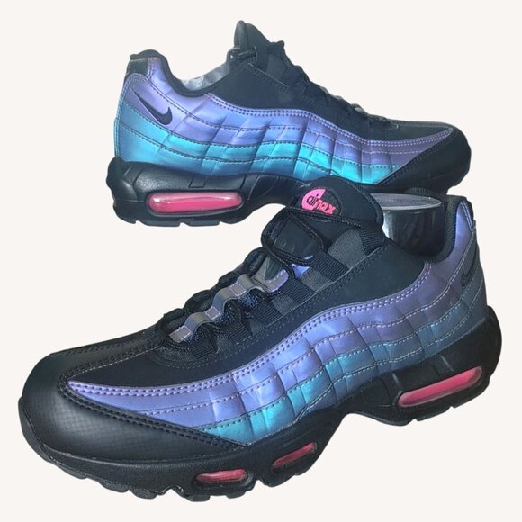 Nike Air Max 95 Sneakers 2018 Mens Shoe Size 9 US Throwback Future 538416-021 - Picture 2 of 14